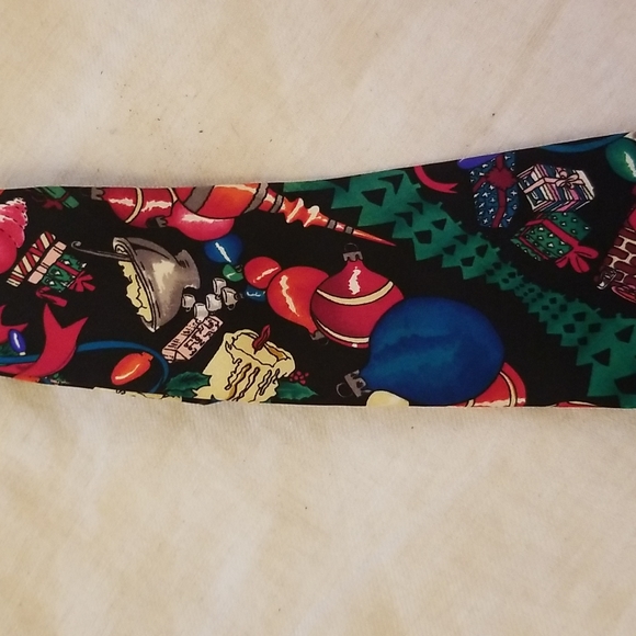 Nicole Miller vintage silk Christmas tie - Picture 3 of 5
